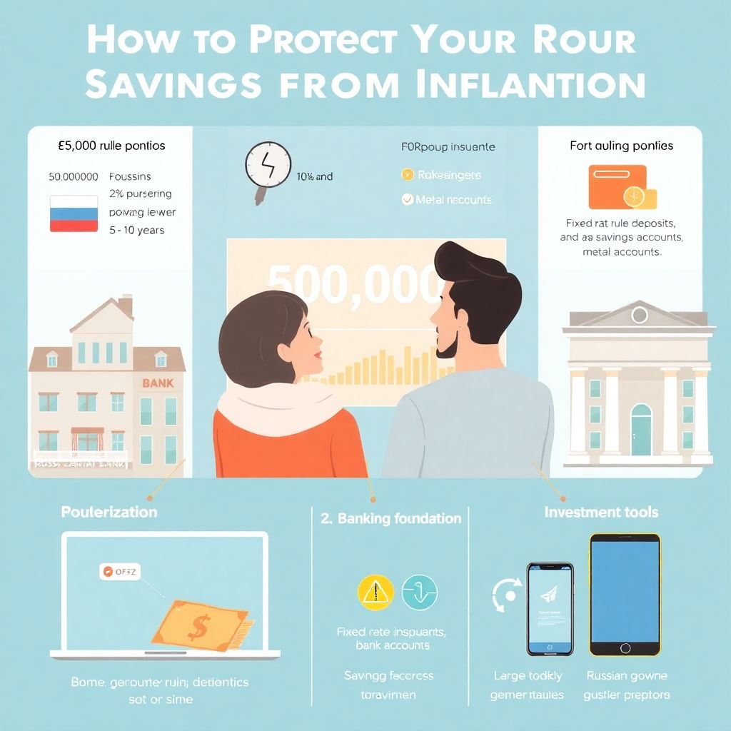 Как защитить сбережения в рублях от инфляции: практичные финансовые стратегии