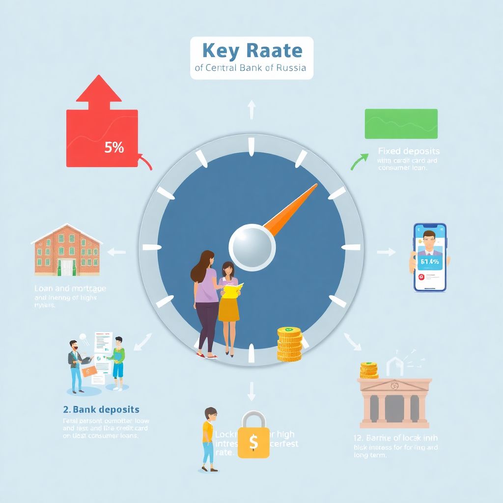 Обзор новостей ЦБ РФ: как ключевая ставка влияет на кредиты и вклады