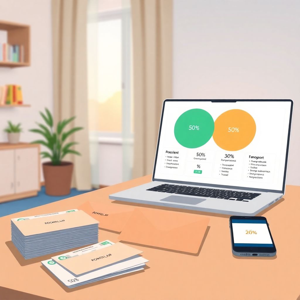 Бюджетирование по конвертам и 50/30/20: как адаптировать методики под рубль