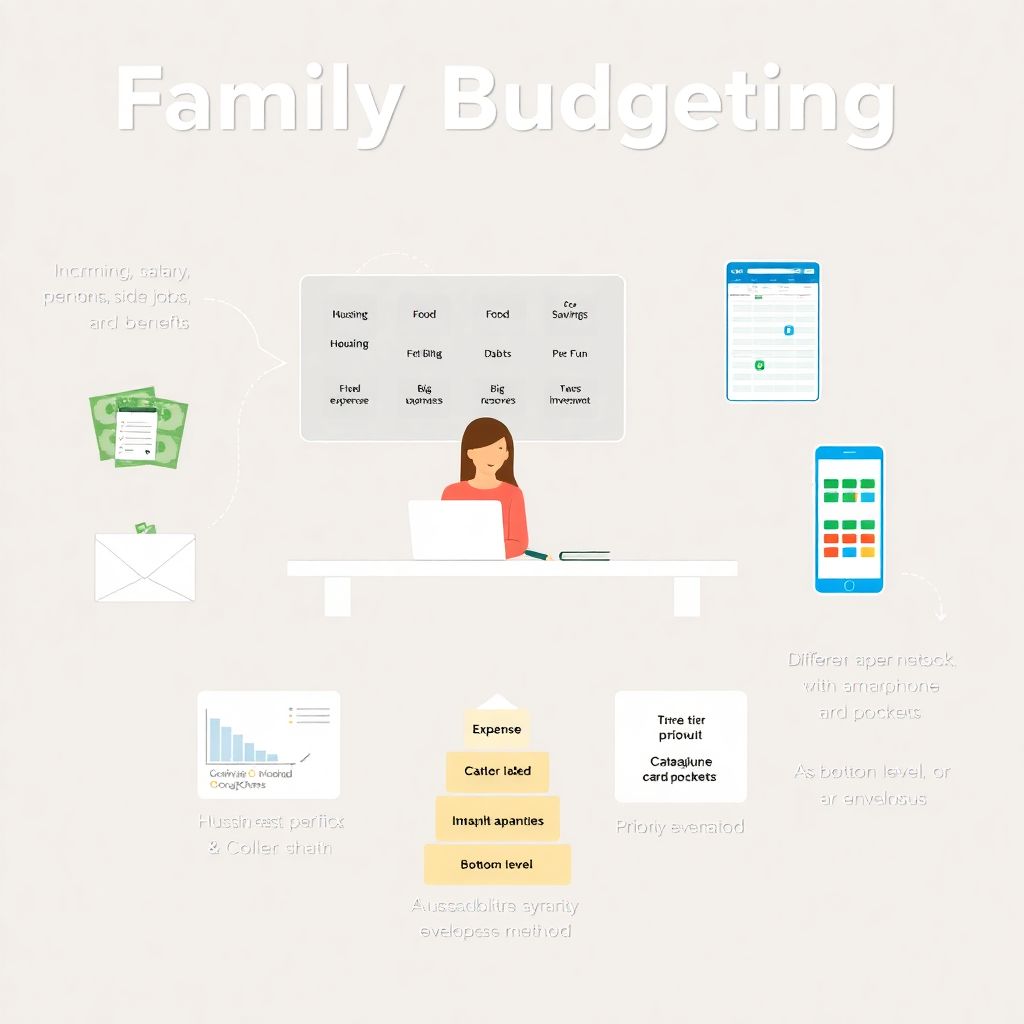 Как составить рабочий семейный бюджет на месяц и год пошаговая инструкция