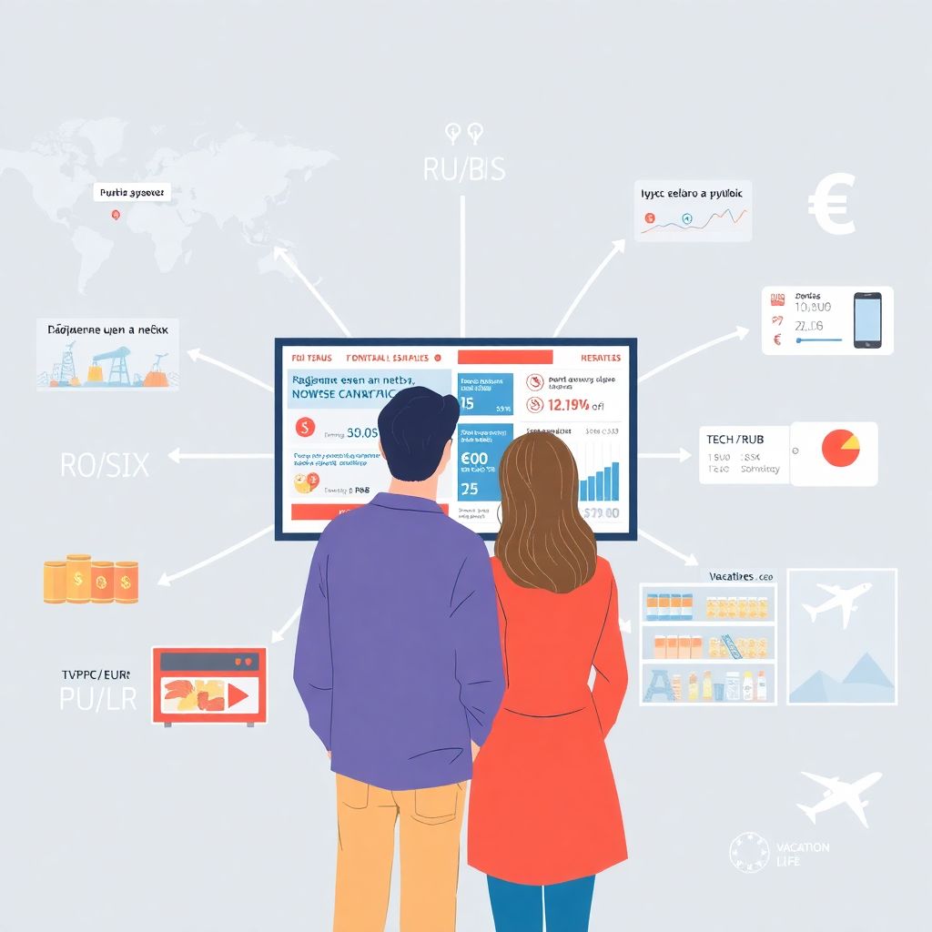 Рубль и мировые рынки: как новости экономики меняют ваш личный бюджет