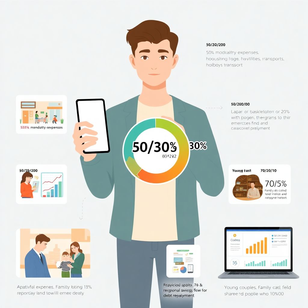 Как грамотно распределить доход по правилу 50/30/20 на реальных примерах в России