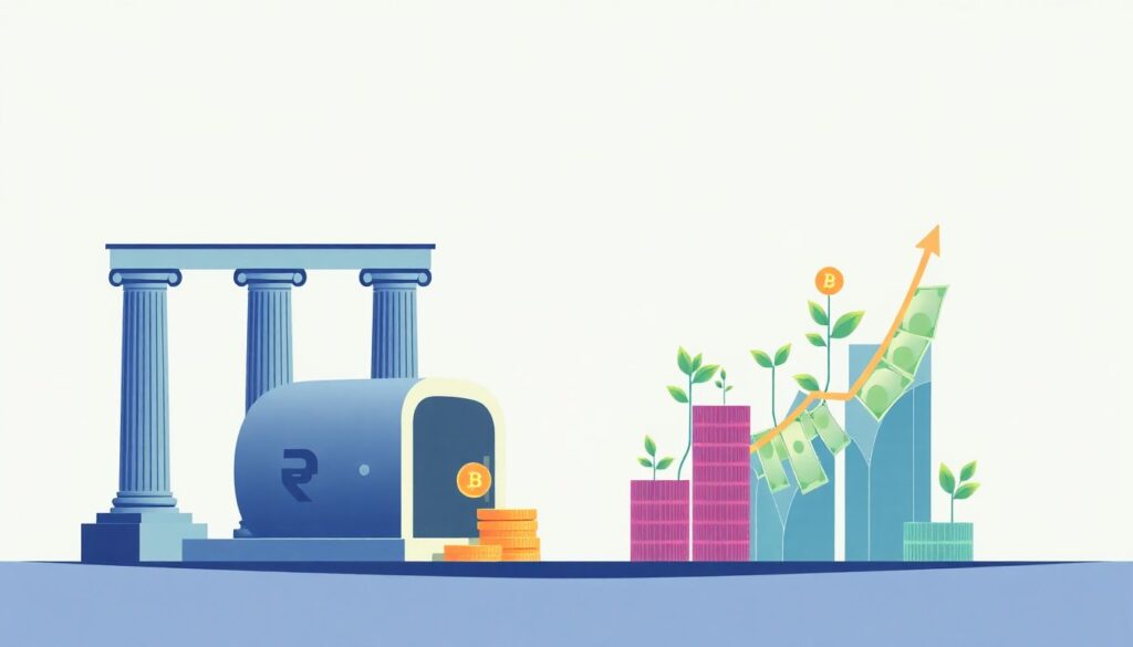 Рублевые вклады против инвестиций: где хранить деньги в период неопределенности - иллюстрация