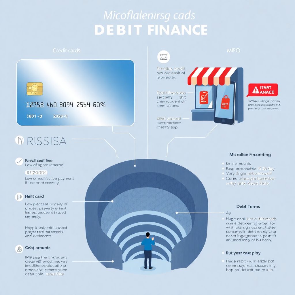 Микрозаймы и кредитные карты: как избежать долговой ямы и выбрать безопасный вариант
