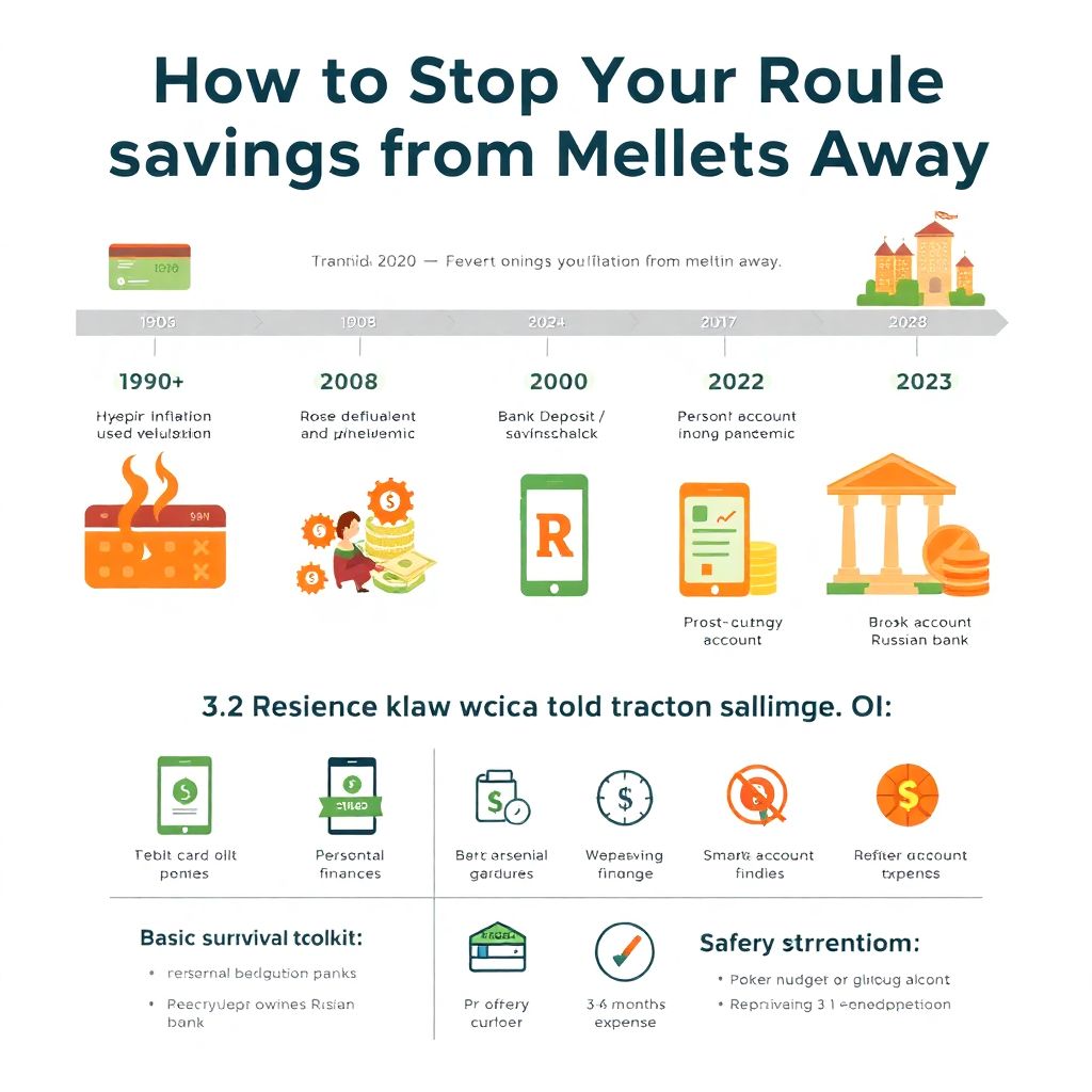 Финансовые ошибки россиян: топ‑7, из‑за которых тают сбережения в рублях